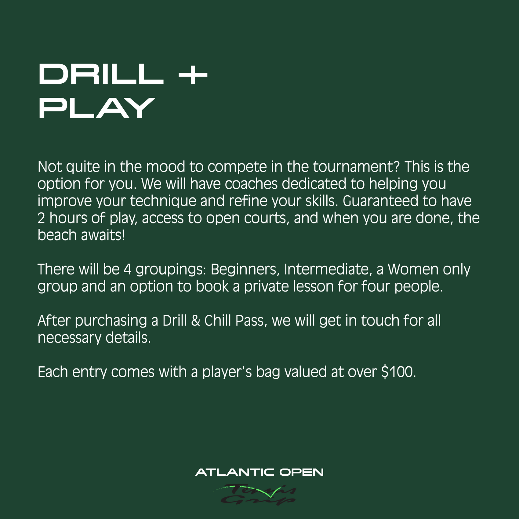 Drill + Play Player Pass