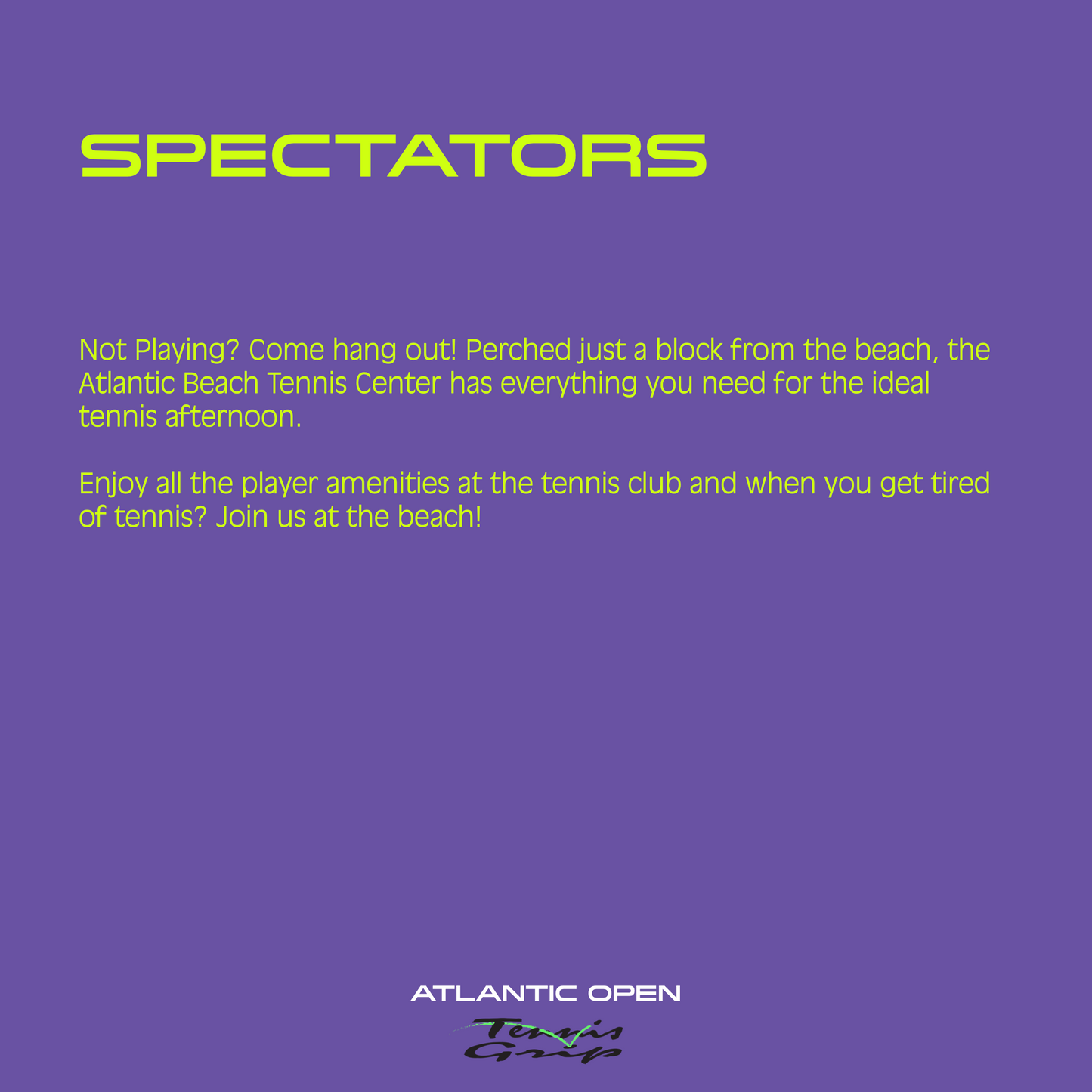 Spectator Pass