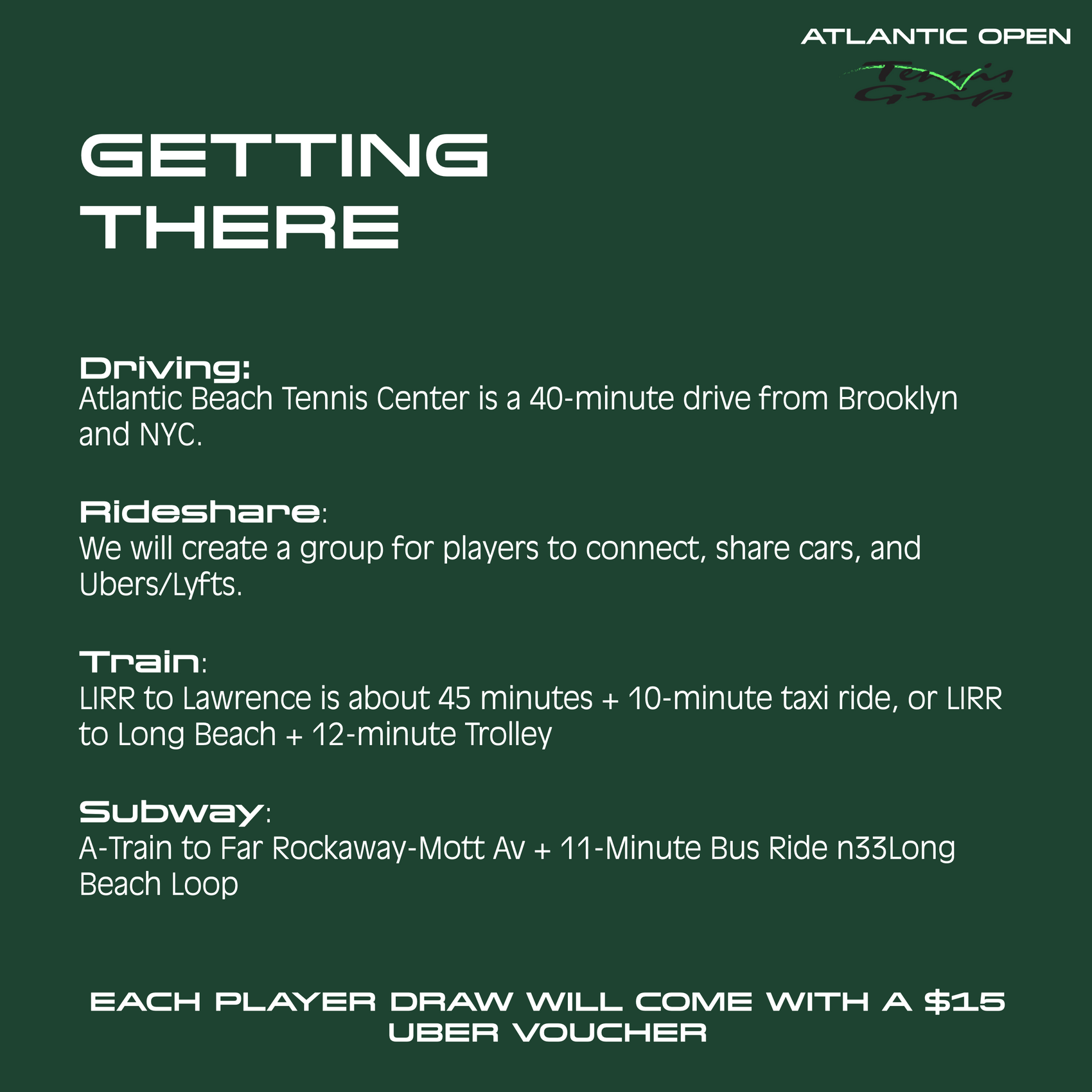 Advanced Singles Player Pass